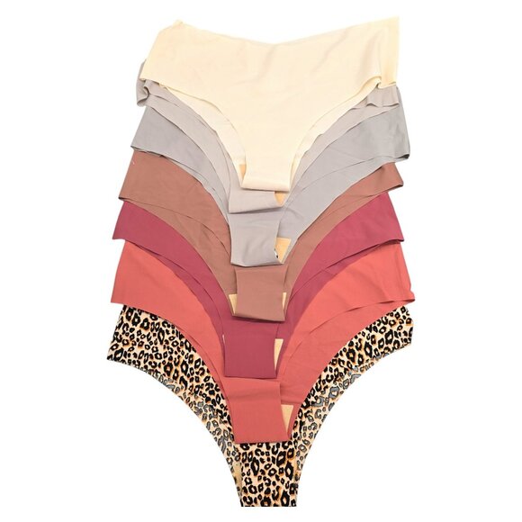 14 Pair Seamless Women's Underwear No Show Bikini Panties Briefs Womens XXL NEW - Picture 2 of 10